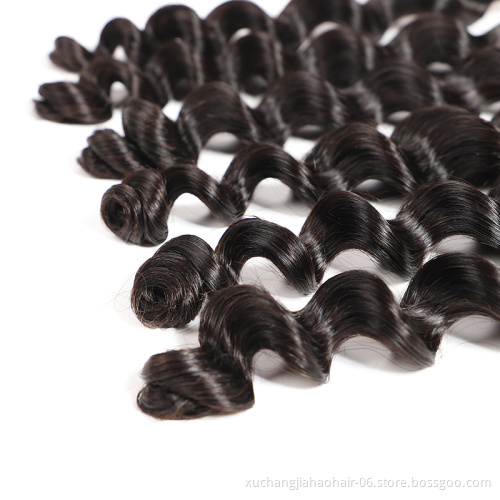 3 days shipping human hair extension vendor, factory sale raw loose deep hair,virgin wholesale human hair extension bundle